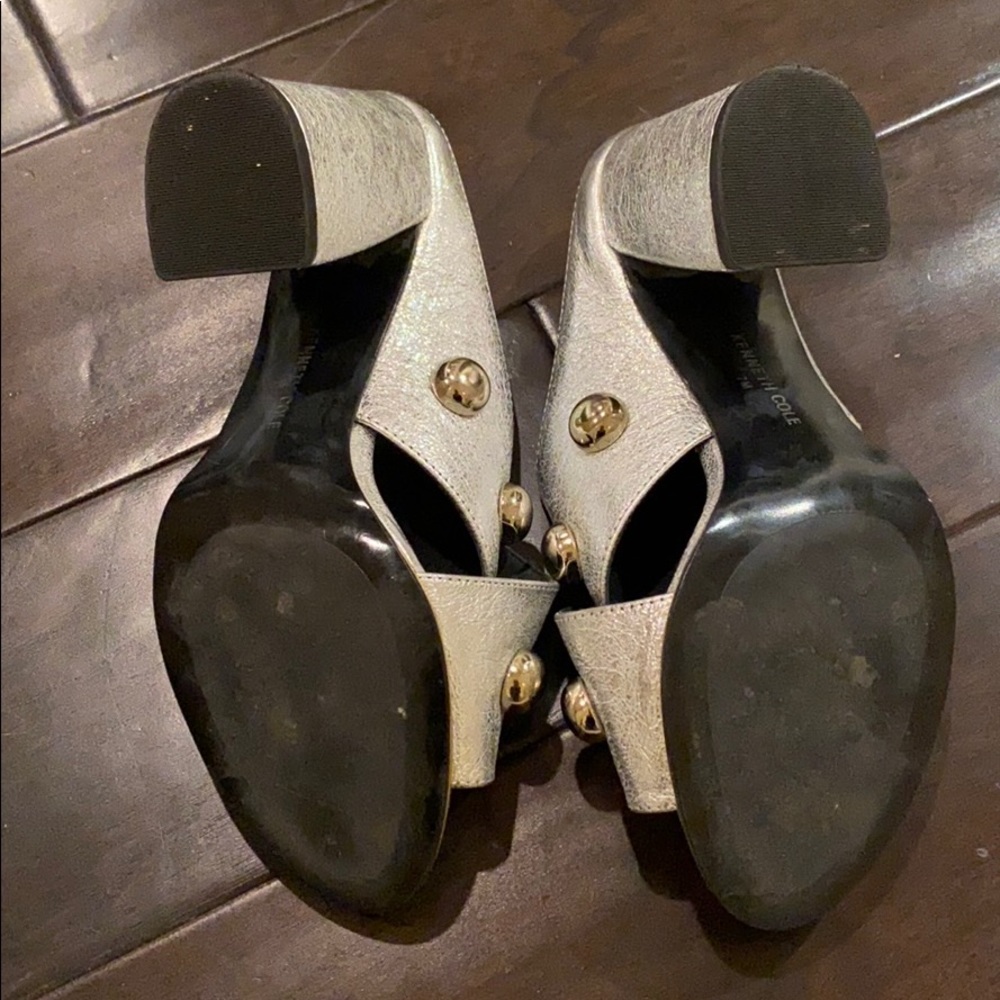 Kenneth Cole Metallic Mules - Picture 5 of 5